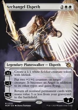 Archangel Elspeth March of the Machine Alternate Art